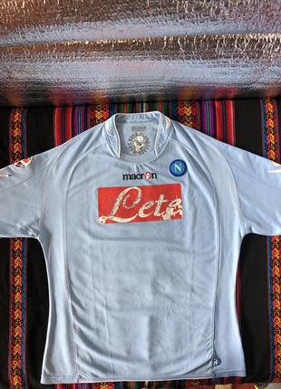 Игровая футболка macron ssc napoli 2009 года