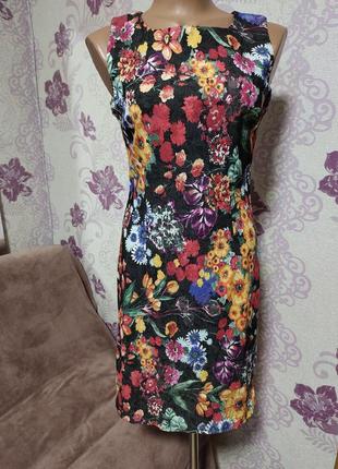 Платье в цветочный принт. mangosteen.1 фото