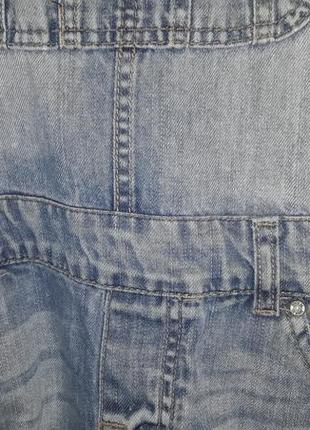 Комбінезон denim co джинсовий на зростання 152-158, 164см3 фото