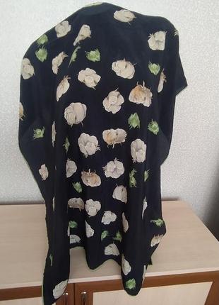 Шелковый палантин, швейцария, fabric frontline zurich