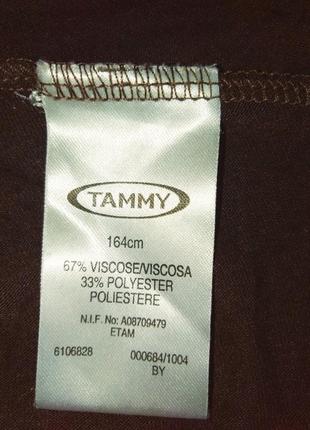 Майка коричнева tammy, xxs-s8 фото