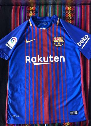 Игровая футболка nike fc “barcelona” 11 neymar jr. 2017 года