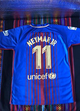 Ігрова футболка nike fc barcelona" 11 neymar jr. 2017 року2 фото