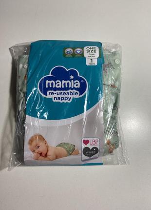 Багаторазовий підгузник з вкладишем mamia reusable nappy