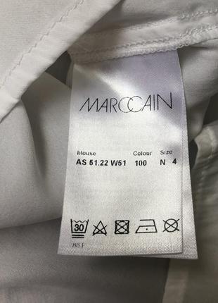 Шёлкова блузка премиум бренда marc cain  на размер м-л4 фото