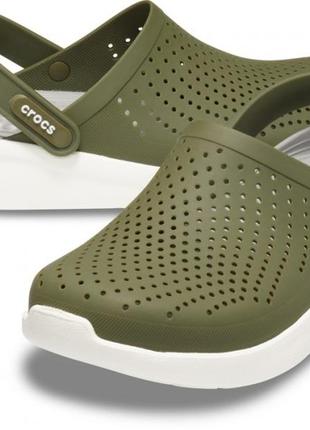 Crocs literide clog, кроксы сабо4 фото