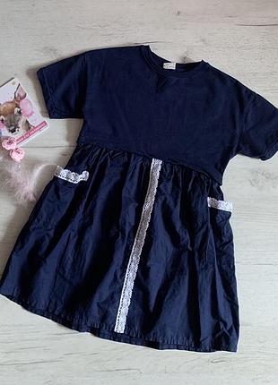 Платье zara на девочку 8лет, сукня плаття для дівчинки 8років 128 см, бренд zara
