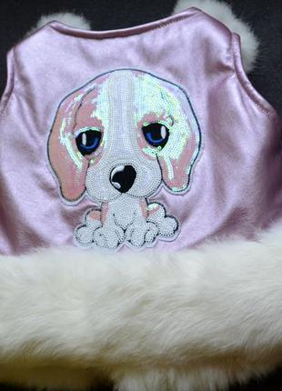 Гламурна хутряна жилетка