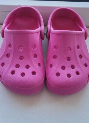 Клоги босоножки crocs c 6-7