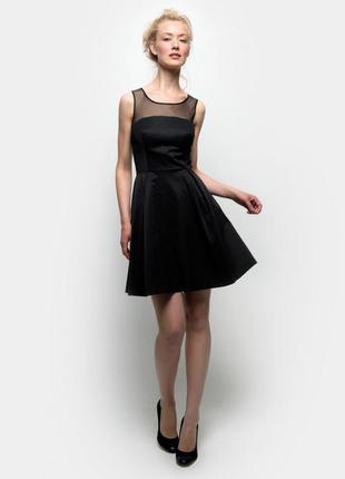 Naf-naf коктейльное платье, размер l. производство франции1 фото