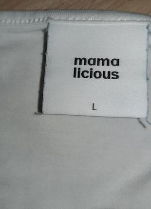 Стильная футболка хлопок от mama licious, британия бренд4 фото