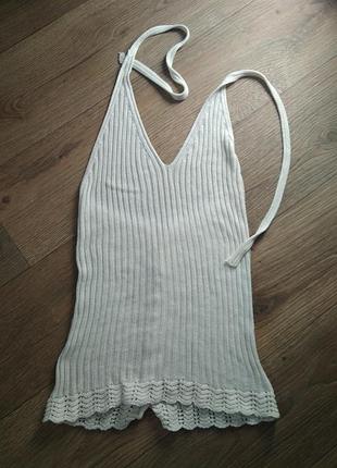 Вязаный топ