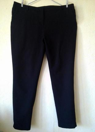 Чорні, завужені брюки slim new look 16 uk2 фото
