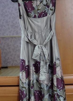 Платье с пояском