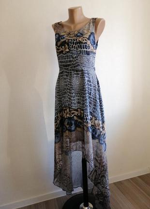 Длинное, красивое платье сарафан laura ashley, размер xs,s, 34,36,8,10