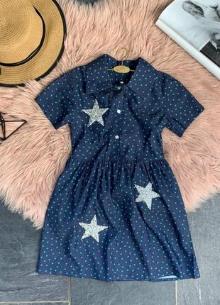 Легенька сукня👗 для дівчаток зірочки

стрази