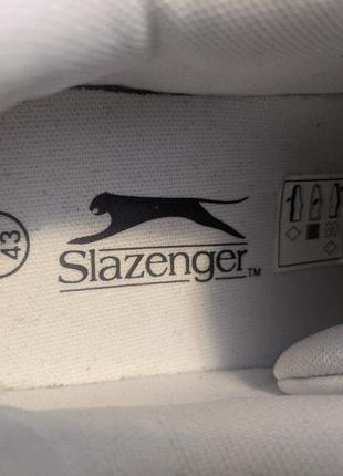 Кроссовки кожаные slazenger8 фото