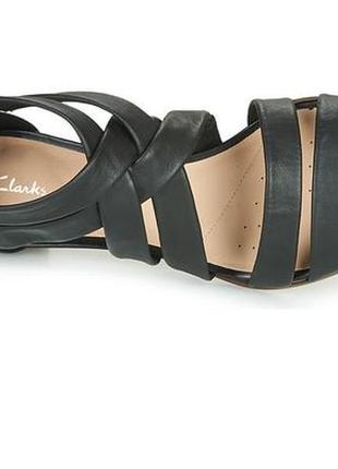 Р. 37, 38, 38.5, 39  clarks женские  кожаные босоножки  оригинал4 фото