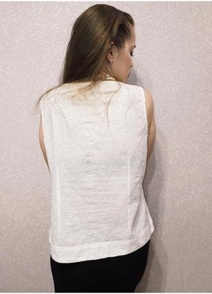 Блуза майка бавовна котон прошва розмір 162 фото