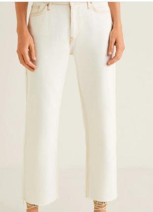 Літні джинсові брюки mango5 фото