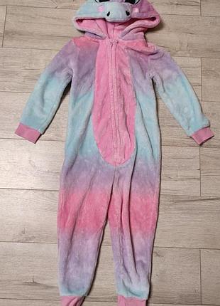 Дитячий кигуруми, піжама, костюм єдиноріг, поні на 4-5, 3-4, 5 років