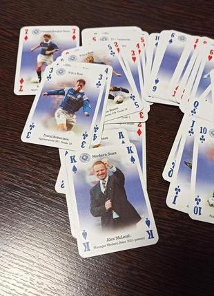 Коллекционная колода карт rangers football club.3 фото