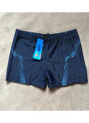 Новые мужские синие плавки