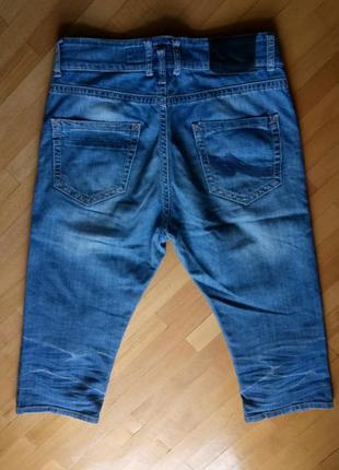 Класні чоловічі джинсові бріджі 30р.4 фото