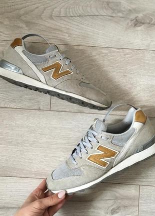 Замшеві кросівки кроссовки кожа new balance - 996- 37.5/24 см4 фото