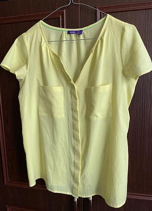 Шелковая блуза мехх