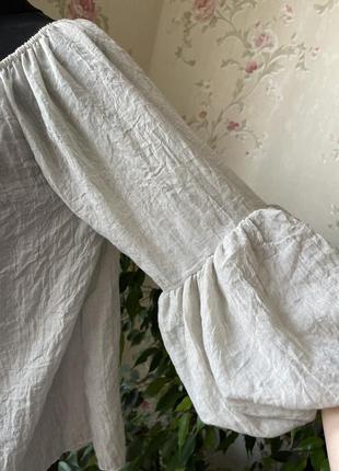 Невесомая коттоновая блузка italy p.one2 фото