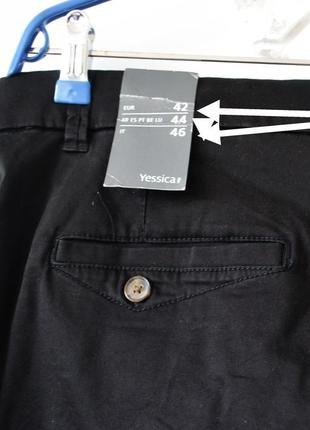 Трендовые черные укороченные  брюки-капри  от бренда c&a yessika .6 фото