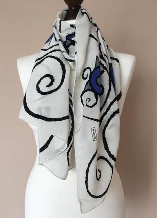 Шовкова хустка шарф палантин boscop 100% шовк2 фото
