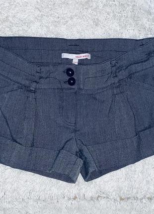 Укорочённые женские шорты  tally weijl3 фото