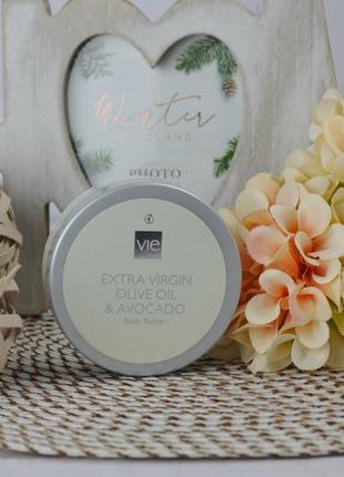 Увлажняющее масло для тела virgin vie extra virgin olive oil & avocado body butter1 фото