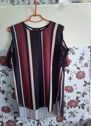 Красивая блузка рубашка туника