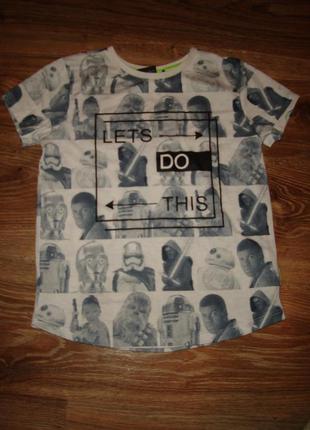 Футболка на 5-6 лет "звездные войны" rebel, турция