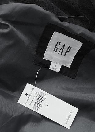 Жилет чорна безрукавка gap р. l original унісекс оверсайз4 фото