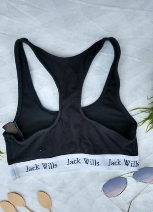 Jack wills ,8/36 топ хлопковый3 фото