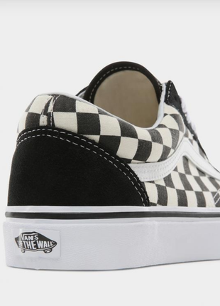 Оригінальні кеди vans old skool checkerboard black/white венси ванси олд скул2 фото