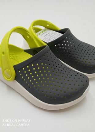 Кроксы black crocs literide clog, разные цвета и размеры!