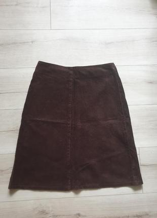Юбка вельвет