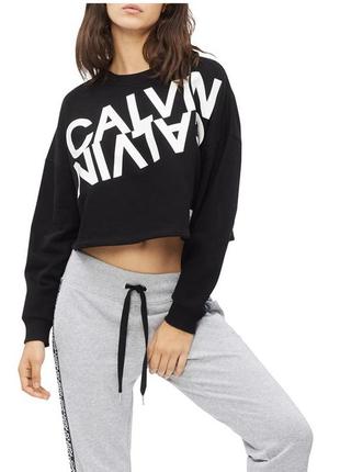 Укороченный свитшот calvin трусиков