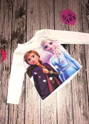 Фірмовий реглан disney для дівчинки 5-6 років, 110-116 см