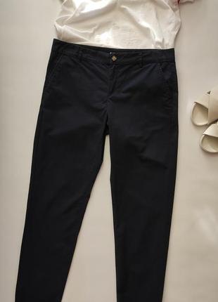 Темно-сині котонові штани від orsay, розмір 38