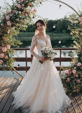 Весільна сукня від дизайнера оксана муха4 фото