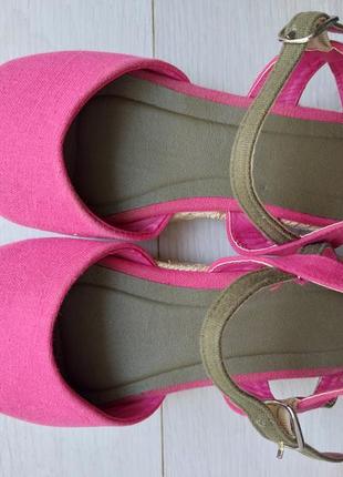 Босоножки эспадрильи для девочки 6