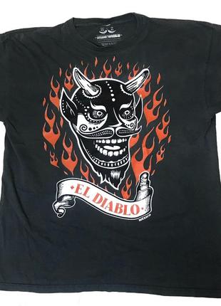 Футболка el diablo (l-xl) made in mexico monomalo barista rock