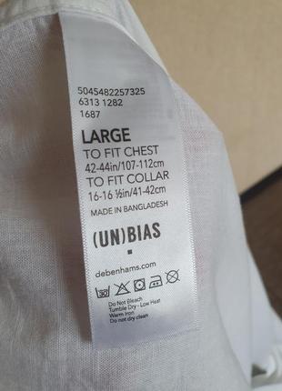 Стильная рубашка с короткими рукавами и накладными карманами un bias, хлопок, лен4 фото