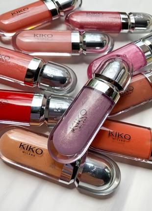 Блиск для губ 3d hydra kiko milano lipgloss
